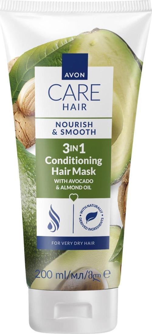 Care Avokado ve Badem Yağı İçeren 3’ü 1 Arada Saç Maskesi 200ml