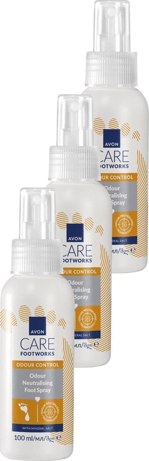 Footworks Koku Önleyici Ayak Spreyi 100ml Üçlü Paket