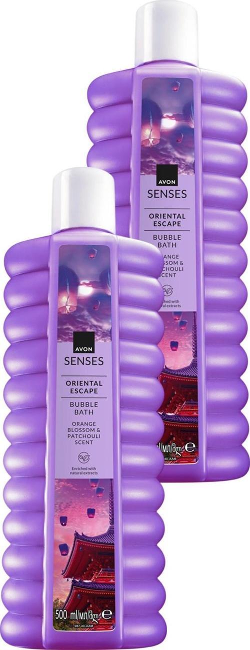 Senses Oriental Escape Portakal Çiçeği ve Paçuli Kokulu Banyo Köpüğü 500ML İkili Set