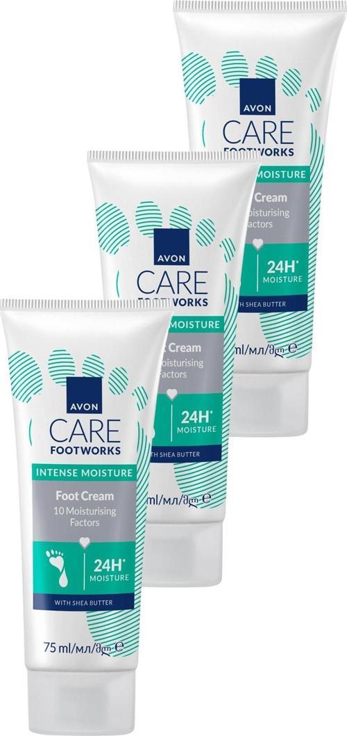 Footworks Yoğun Nemlendirici Ayak Kremi 75ml Üçlü Paket