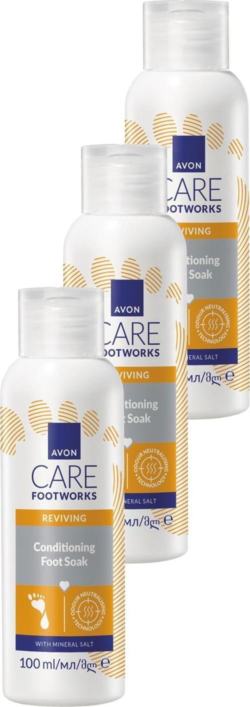 Footworks Canlandırıcı Ayak Banyosu 100ml Üçlü Paket