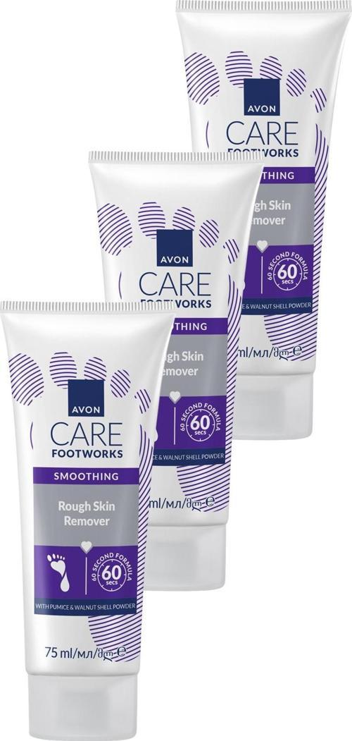 Footworks Sertleşmiş Cildi Arındırıcı Ayak Peelingi 75ml Üçlü Paket