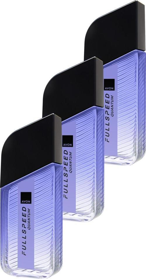 Full Speed Quantum Erkek Parfüm Edt 100ml Üçlü Paket