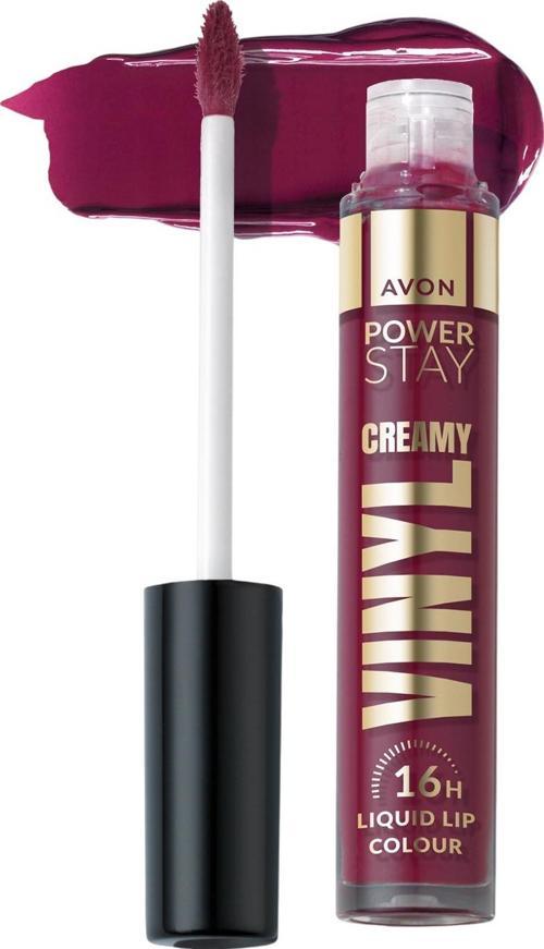 Power Stay Kremsi Vinyl Likit Ruj - In Charge Mauve
