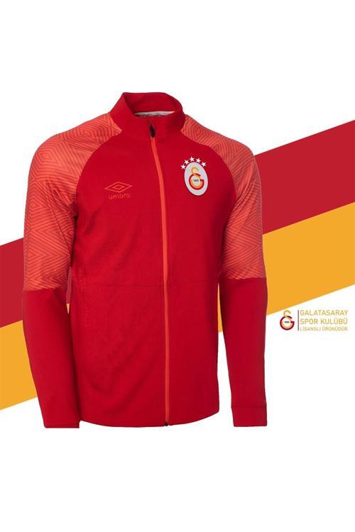 Orijinal Lisanslı Tam Fermuarlı 5 Yıldızlı Kırmızı Sweat
