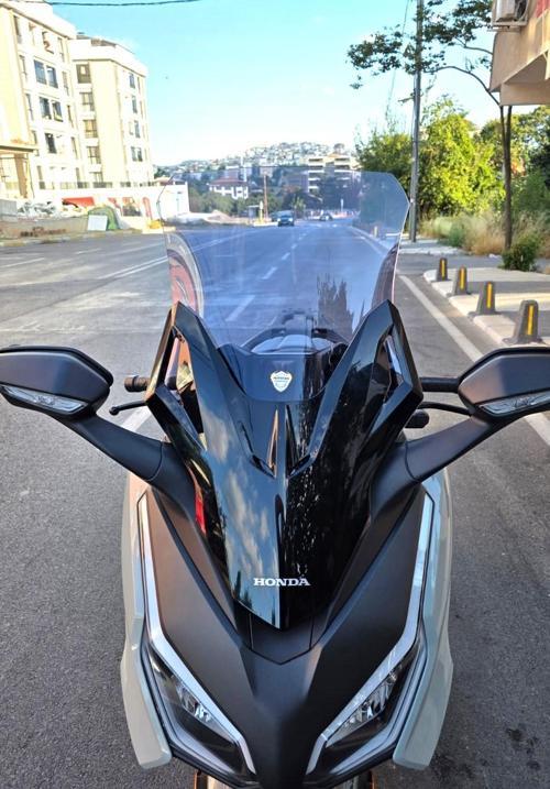 Honda Forza Siperlik Ön Cam 2021-2025 Model 60cm Füme Renkli 4mm