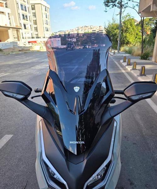 Honda Forza Siperlik Ön Cam 2021-2025 Model 60cm Siyah Renkli 4mm