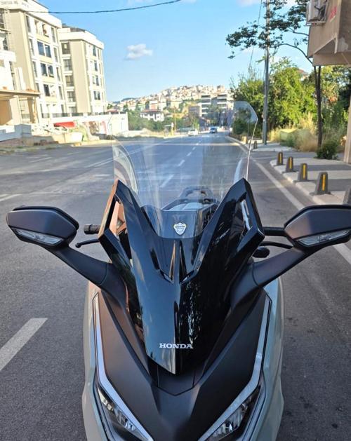 Honda Forza Siperlik Ön Cam 2021-2025 Model 60cm Şeffaf Renkli 4mm