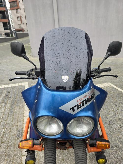 Yamaha Tenere XT 660 Z Siperlik Ön Cam 1991-1999 Model 36cm Siyah Renkli 4mm