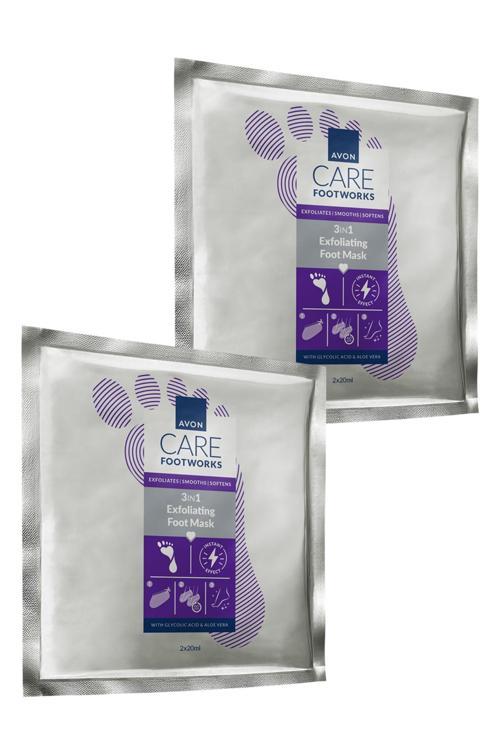 Footworks Arındırıcı Ayak Maskesi İkili Paket