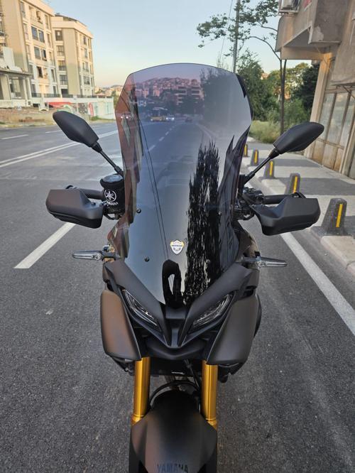 Yamaha Tracer 900 Siperlik Ön Cam 2023-2025 Model 61cm Siyah Renkli 4mm