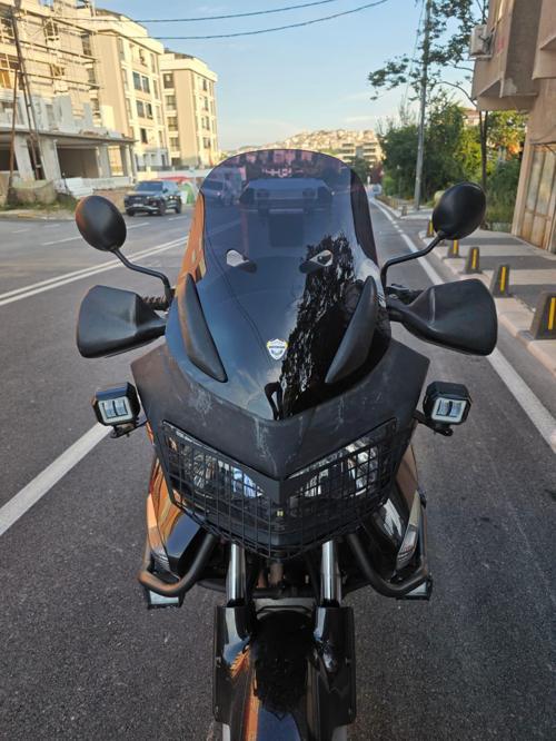 Honda Varadero Mk.2 Mk.3 Siperlik Ön Cam 2004-2011 Model 48cm Siyah Renkli 4mm