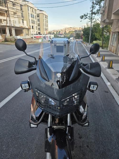 Honda Varadero Mk.2 Mk.3 Siperlik Ön Cam 2004-2011 Model 48cm Şeffaf Renkli 4mm