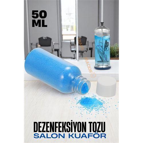 Salon Kuaför Dezenfeksiyon Tozu - Manikür Pedikür Berber Saç Tarak Kesme Makas Dezenfektanı Profesyo