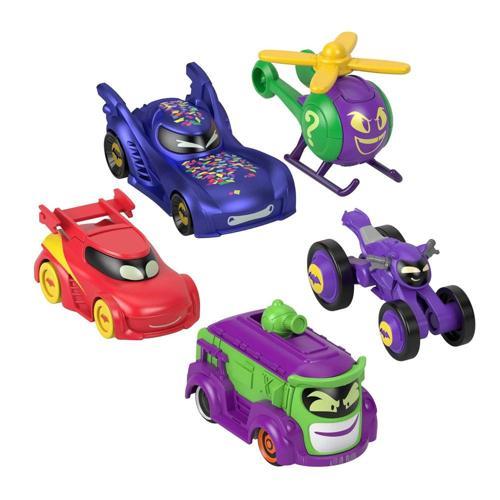Dc Batwheels 1:55 Ölçekli Çoklu Araç Paketi HML21