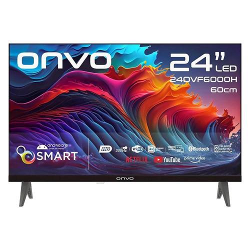 24OVF6000H 24" 60 Ekran WIFI 12V Uydu Alıcılı Android Smart LED TV