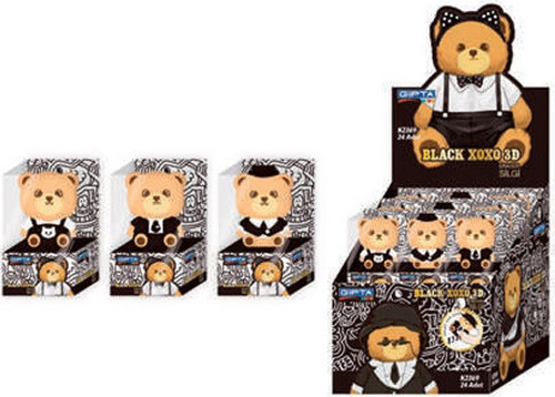 Silgi Clack Xoxo 3D K236900 (24 Lü Paket)