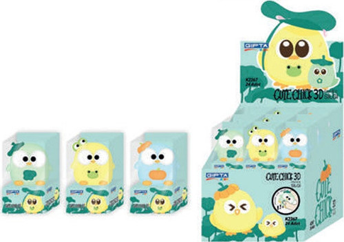 Silgi Cute Chick 3D K2367 (24 Lü Paket)