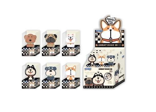 Silgi Great Dogs 3D K2368 (24 Lü Paket)