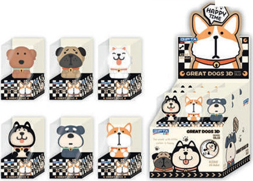 Silgi Great Dogs 3D K2368 (24 Lü Paket)