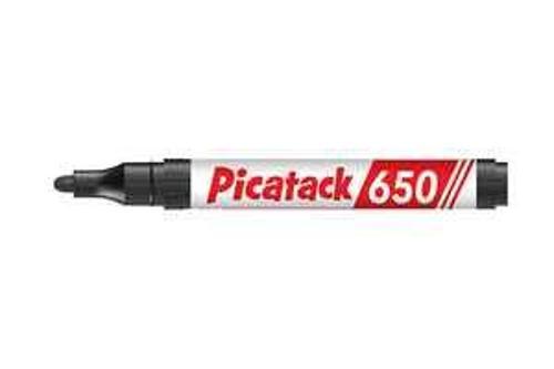 Permanent Marker Kalem 1,5-3 Mm Yuvarlak Uç Siyah 650 (10 Lu Paket)