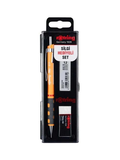 Okul Seti Tikky Rd Versatil Kalem 0.7+Min Silgi Hediyeli Mango Turuncu