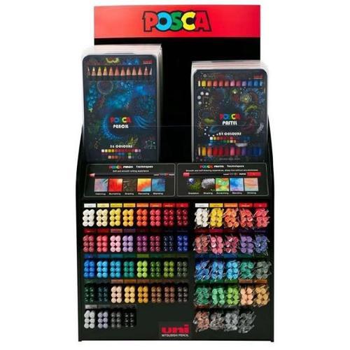 Posca Kalem Pastel - Pencil 50/D Masa Üstü Stant