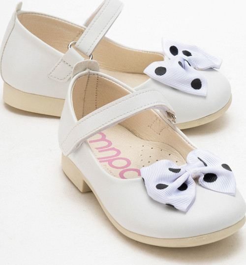 Kız Çocuk Beyaz Fashion Babet