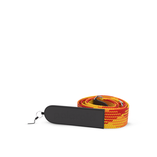 POLAROID Shoulder Strap Black Yellow