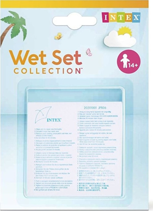 Intex 1 Adet Intex Onarım Yaması Tamir Kiti Şişme Yatak Havuz