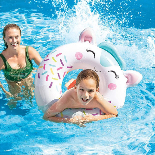 76 cm Hayvan Figürlü Şişme Yüzme Simidi – Cute Tube Animals Serisi –40 kg Kapasiteli