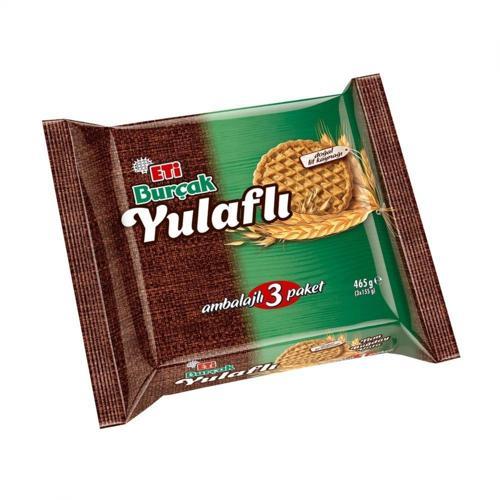 Eti Burçak Yulaflı Bisküvi 3'lü 375 gr 3 Paket