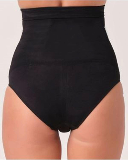 Siyah Kadın Dikişsiz Slip Korse - 780