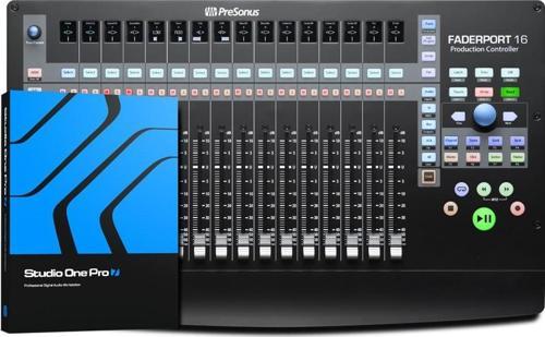FaderPort 16 | DAW`lar için 16 motorize fader`li transport remote