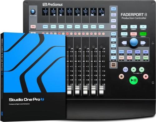 FaderPort 8 | DAW`lar için 8 motorize fader`li transport remote