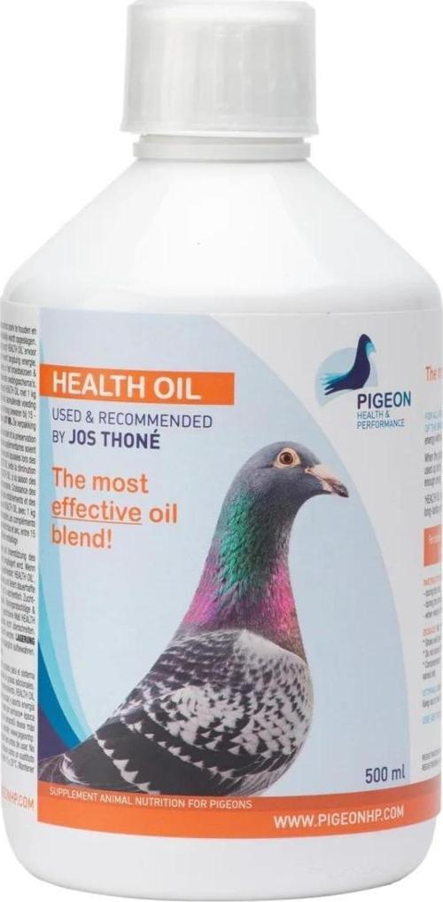 PIGEON Health Performance, HEALTH OIL 500 ml. (Güvercin Genel Bakım Ürünüdür.)