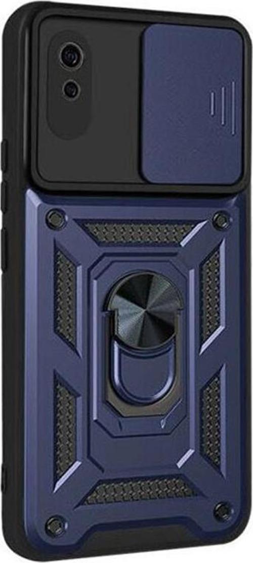 Xiaomi Redmi 9A Kılıf Tank Aramid Sürgülü Vega Yüzüklü 