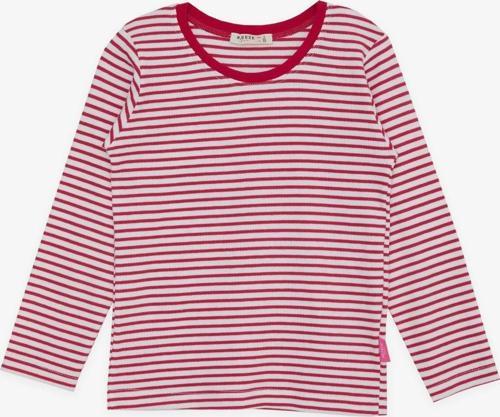 Kız Bebek Uzun Kollu Tişört Çizgili 9 Ay-3 Yaş, Fuşya