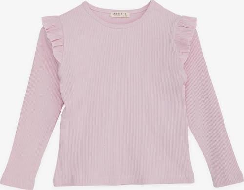 Kız Çocuk Uzun Kollu Bluz Fırfırlı 8-14 Yaş, Pembe