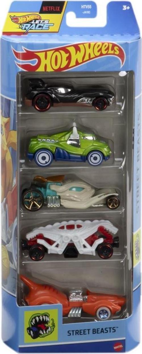 Hot Wheels Araba Seti 5 Li 1806 HTV55