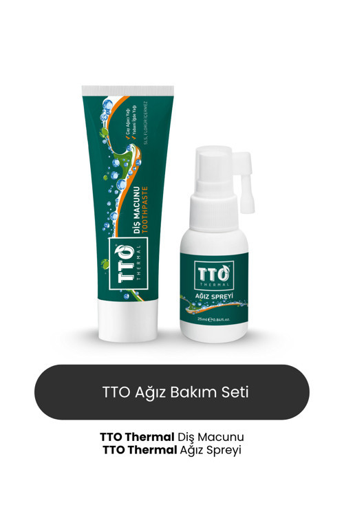 Florürsüz Diş Macunu 75 gr - Ağız Spreyi Hediyeli ( Çay Ağacı Yağı / Tea Tree Oıl)