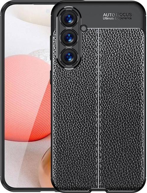 Samsung Galaxy A05s Uyumlu Kamera Korumalı Deri Görünümlü Silikon Kılıf