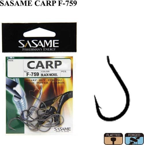 Carp F-759 Black Nickel İğne 1-0