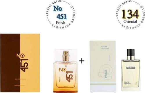 No:451 + 134 Unisex / Kadın Parfüm Edp 50 ml Fresh / Oriental -