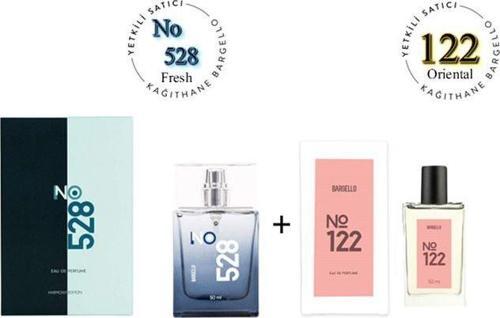 No: 528 + 122 Erkek / Kadın Parfüm Edp 50 ml Fresh / Oriental - Mnms50no528122