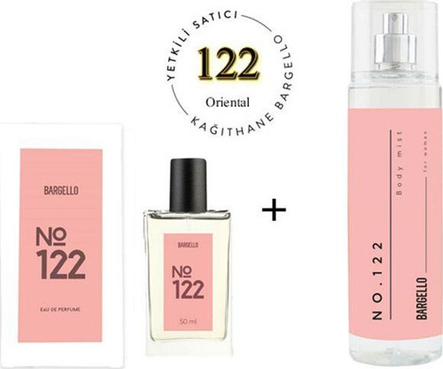 122 Kadın Parfüm Edp 50 ml No:122 Kadın Edt Body Mist 210 ml - Mnmsbmeori122bmno122