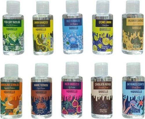 Kolonya 50 ml Set Plastik Dökme Kolonya Edc - Mnms50edcset