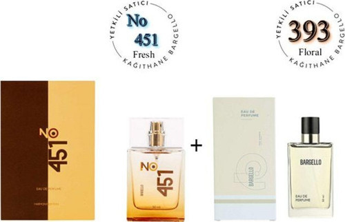 No:451 + 393 Unisex / Kadın Parfüm Edp 50 ml Fresh / Floral - Mnms50no451393