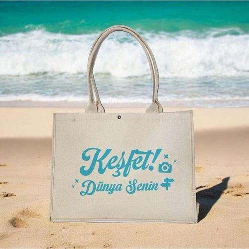 YAZ PROJESİ PLAJ ÇANTASI KEŞFET BGYAZ