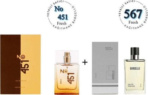No:451 + 567 Unisex / Erkek Parfüm Edp 50 ml Fresh - Mnms50no451567